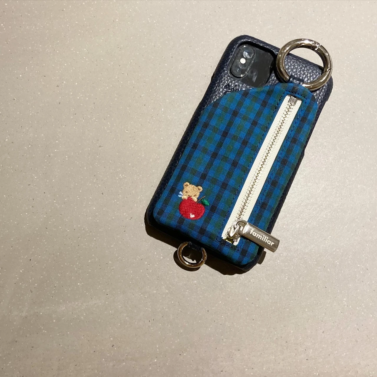 ajew X familiar iPhoneケース