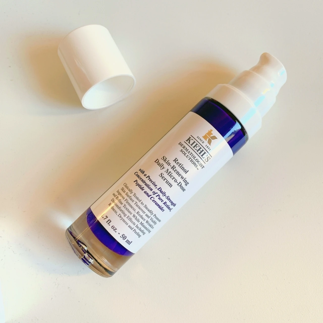 キールズのレチノール美容液がすごい!!
