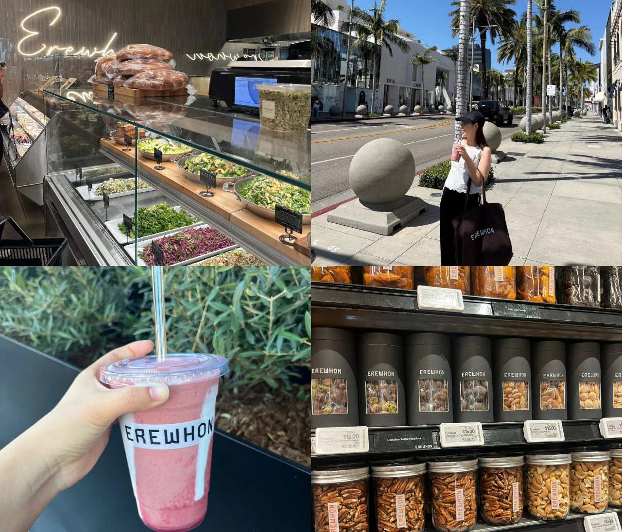 【ロサンゼルス】話題の高級スーパー"EREWHON(エレウォン)"に行ってみた！購入品＆店内レポ
