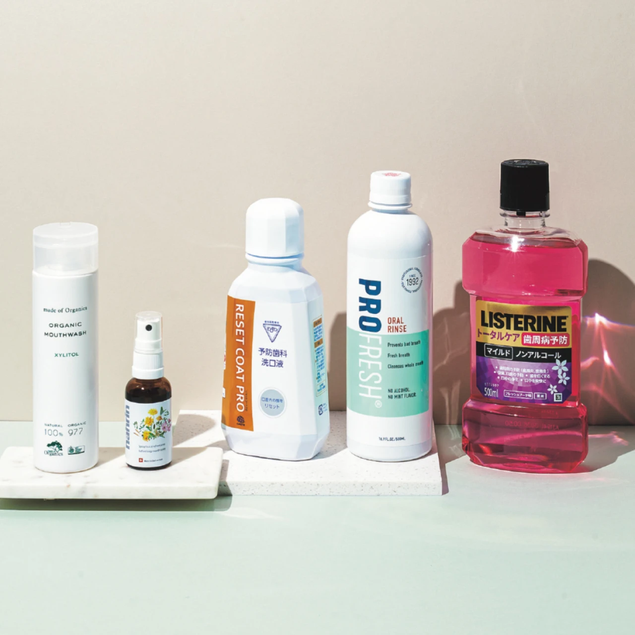 口腔内をクリーンに保つ！マウスウォッシュ5選【働く30代が知っておくべき歯のすべて】