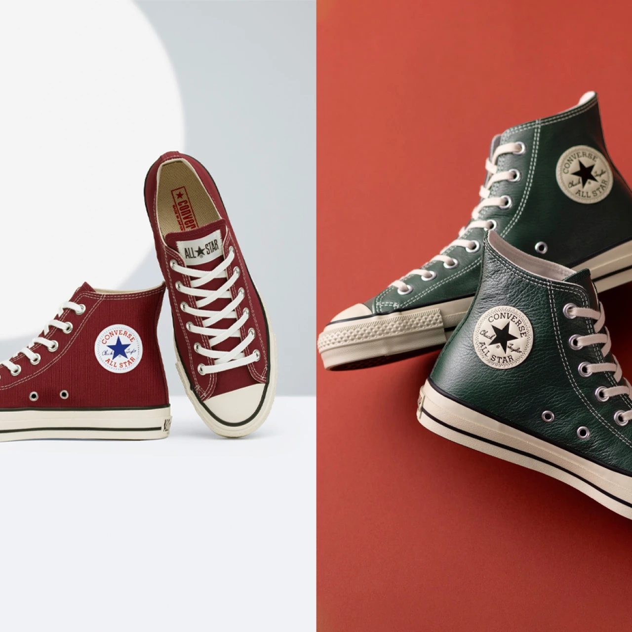 【CONVERSE(コンバース)】細部まで追求したメイドインジャパンシリーズ「オールスター」に新作が登場!