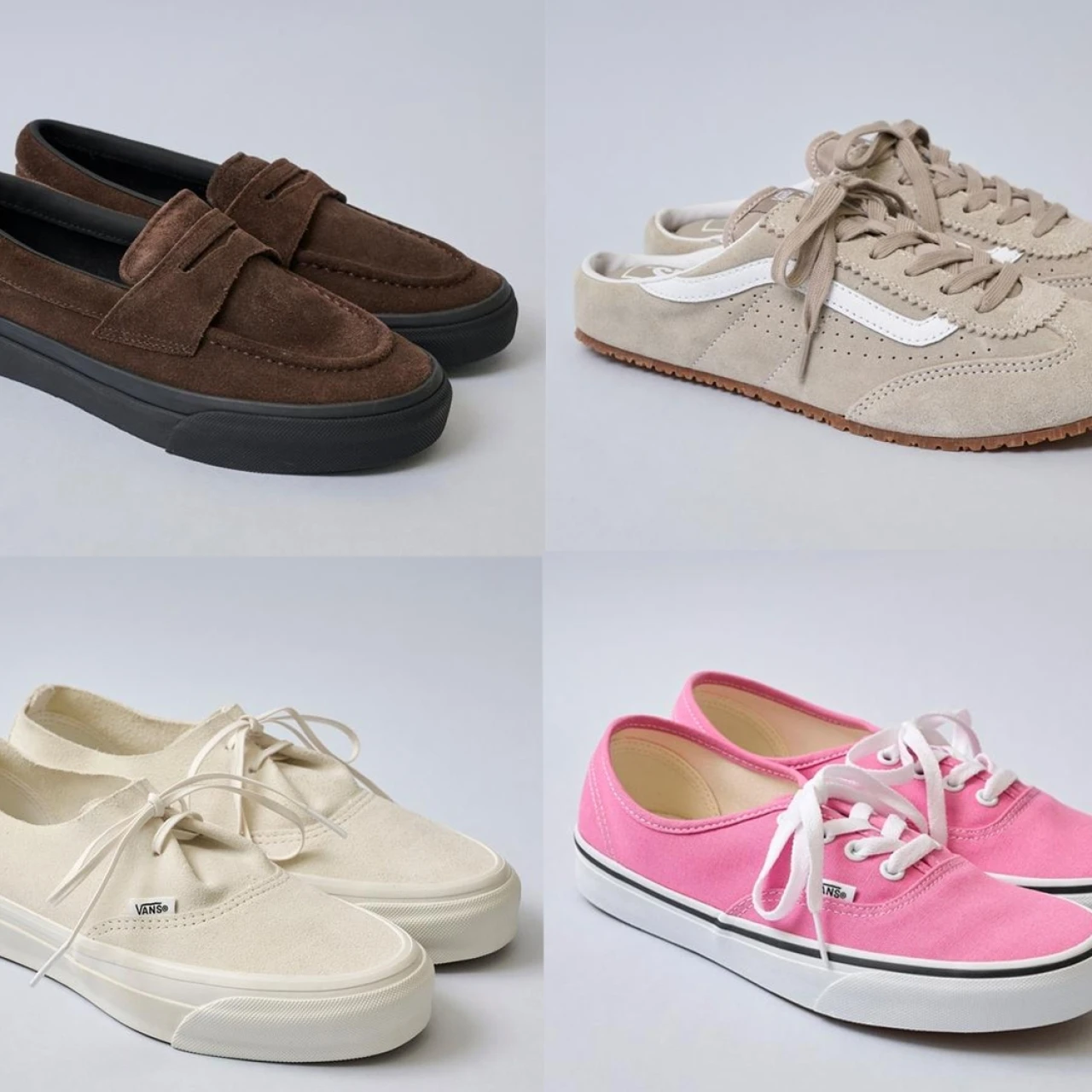 【Vans春スニーカー4選】足元から軽やかに。洒落見えもかなう注目モデル。スニーカーの選び方も【きれいめ派の通勤・休日スニーカー】