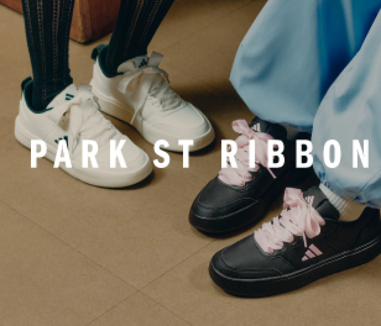 【ABCマート】人気スニーカーをリボンでアップデート！“PARK ST RIBBON”を限定発売