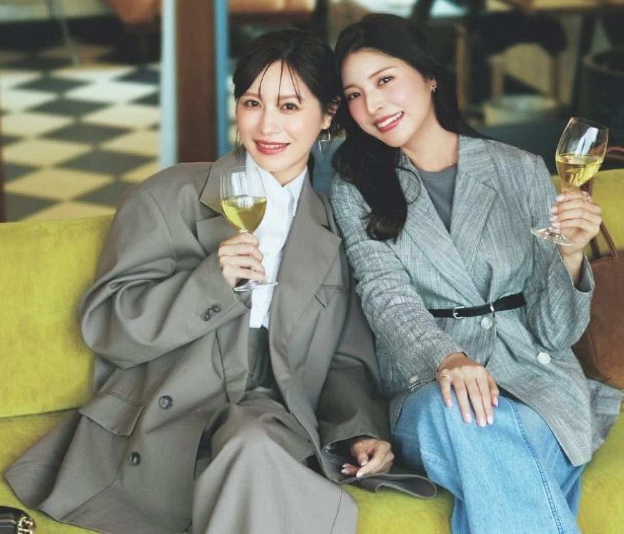 この春、ジャケットどう着る？ かじまり×いつな、おしゃれなふたりのジャケットトークをお届け♡