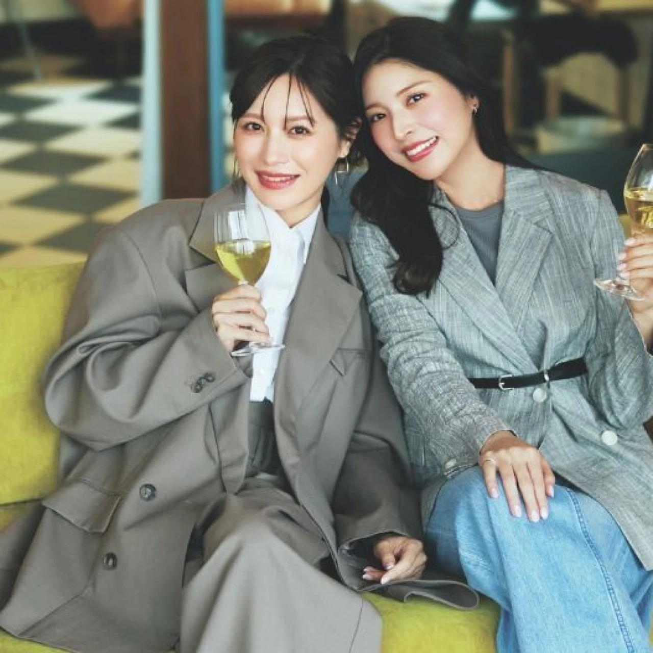 この春、ジャケットどう着る？ かじまり×いつな、おしゃれなふたりのジャケットトークをお届け♡