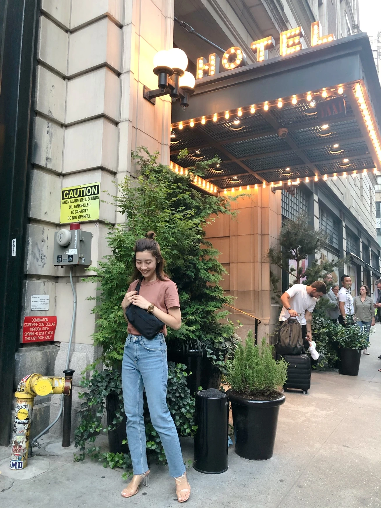 UNIQLOのベイクドカラーTシャツ着回しコーデ❤︎_3