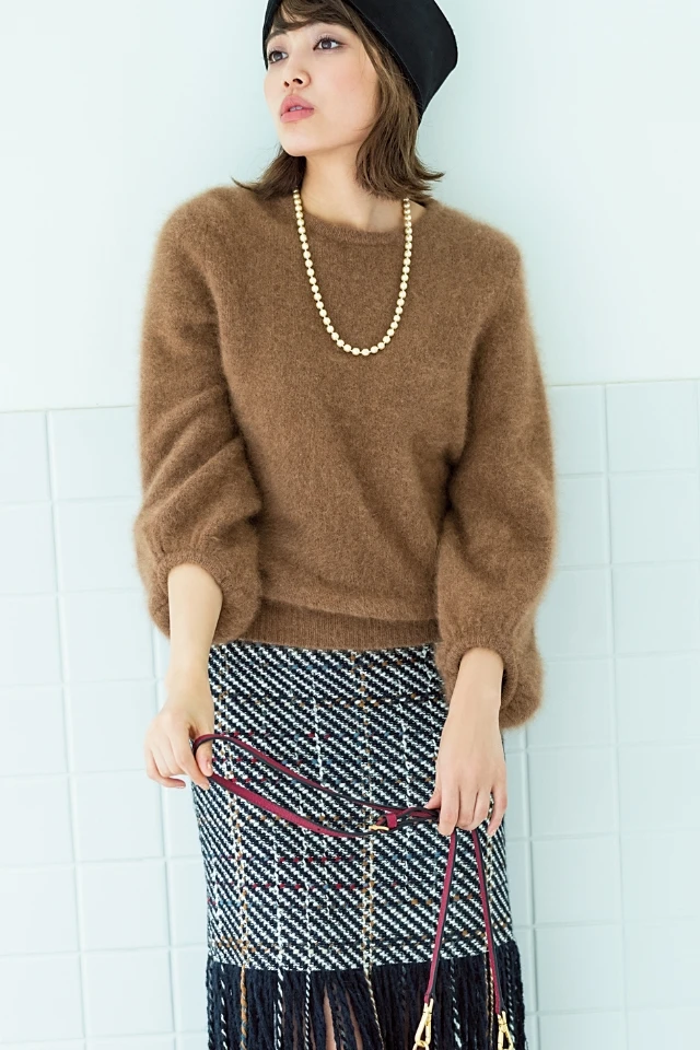 【モテ度No.1♥︎】2枚目ニットに必要なのは「フェレット調」