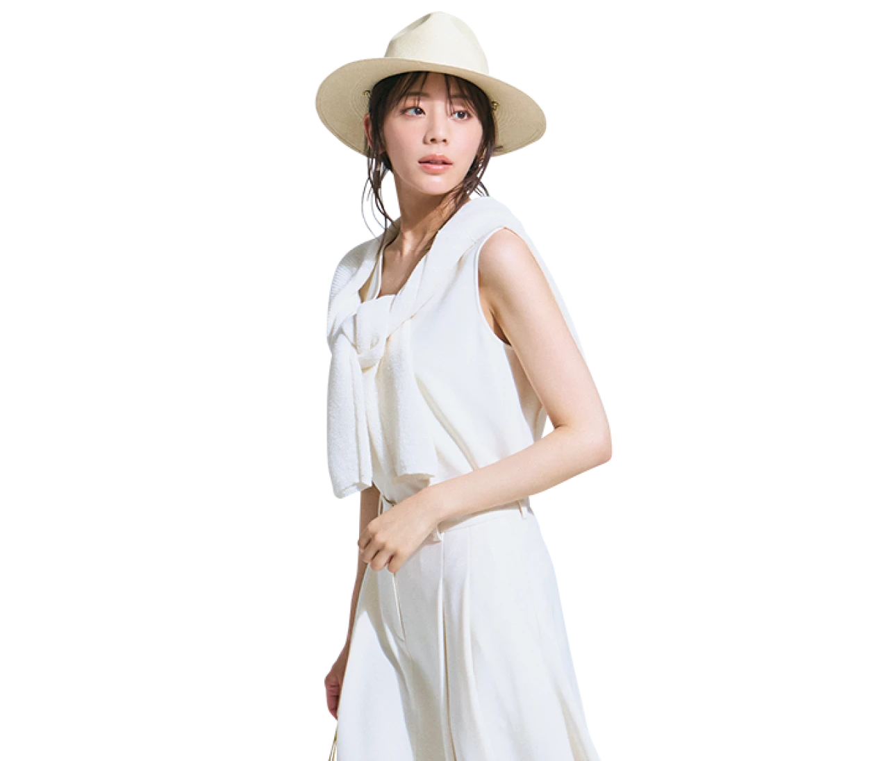 予想最高気温36℃／“選べる”セットアップなら白も自信を持って楽しめる！【BAILA今日のコーデ】