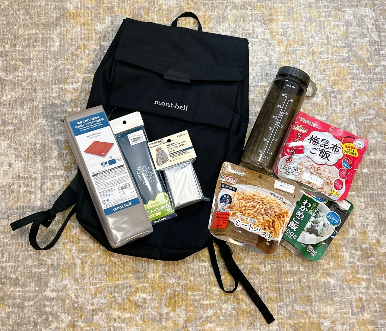 【防災の日】mont-bell（モンベル）で揃える防災グッズ