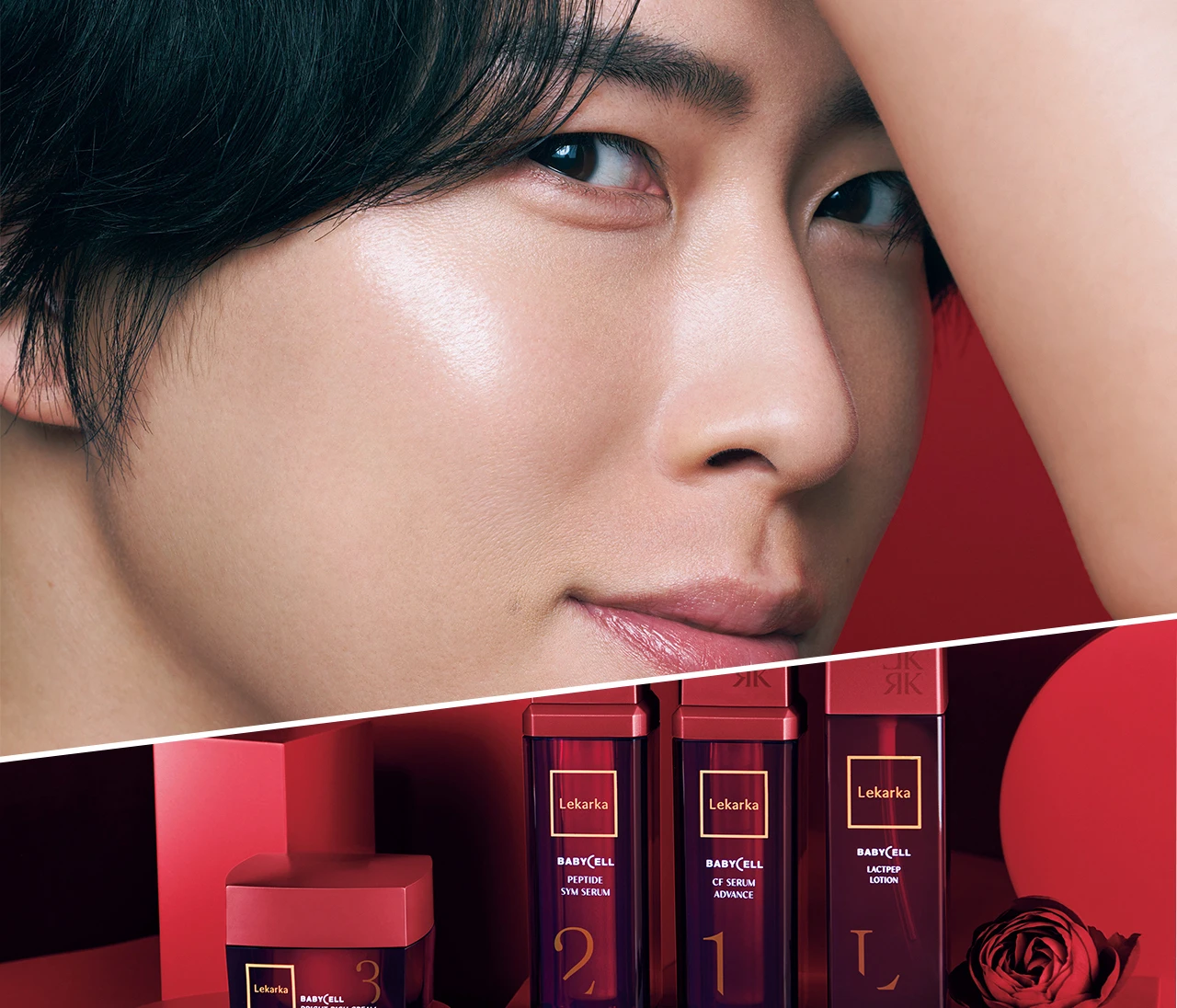 宮舘涼太さん（Snow Man）とレカルカから始まる赤の美