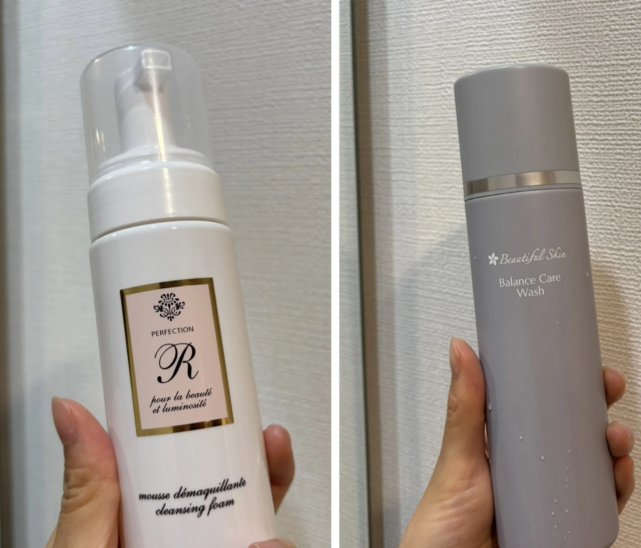 私の朝と夜の落とすケア#美容部