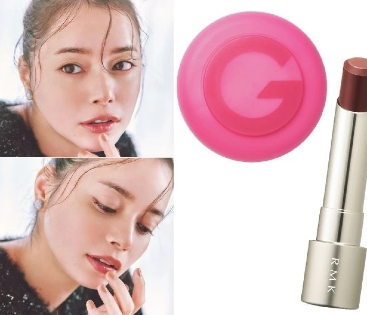 アフ6の女子会に！ミニマルおだんごヘア×ブラウンリップ