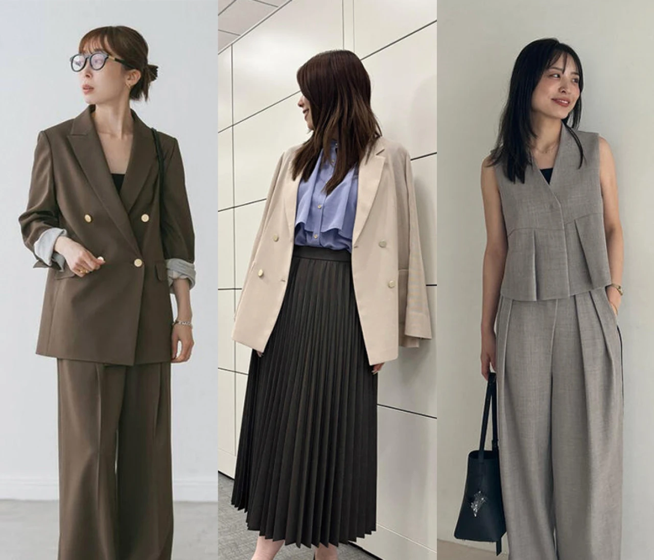 【優秀通勤ワードローブ登壇服30選】ほどよい華やかさときちんと感。今着るべき登壇服はこれ！