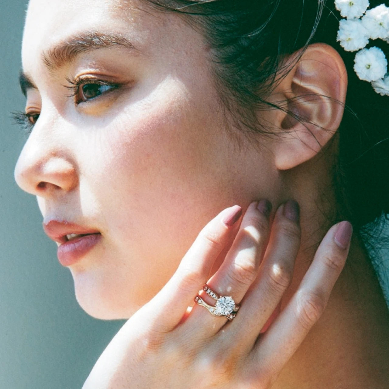 【タサキの結婚指輪】モードな花嫁に贈る個性派リング