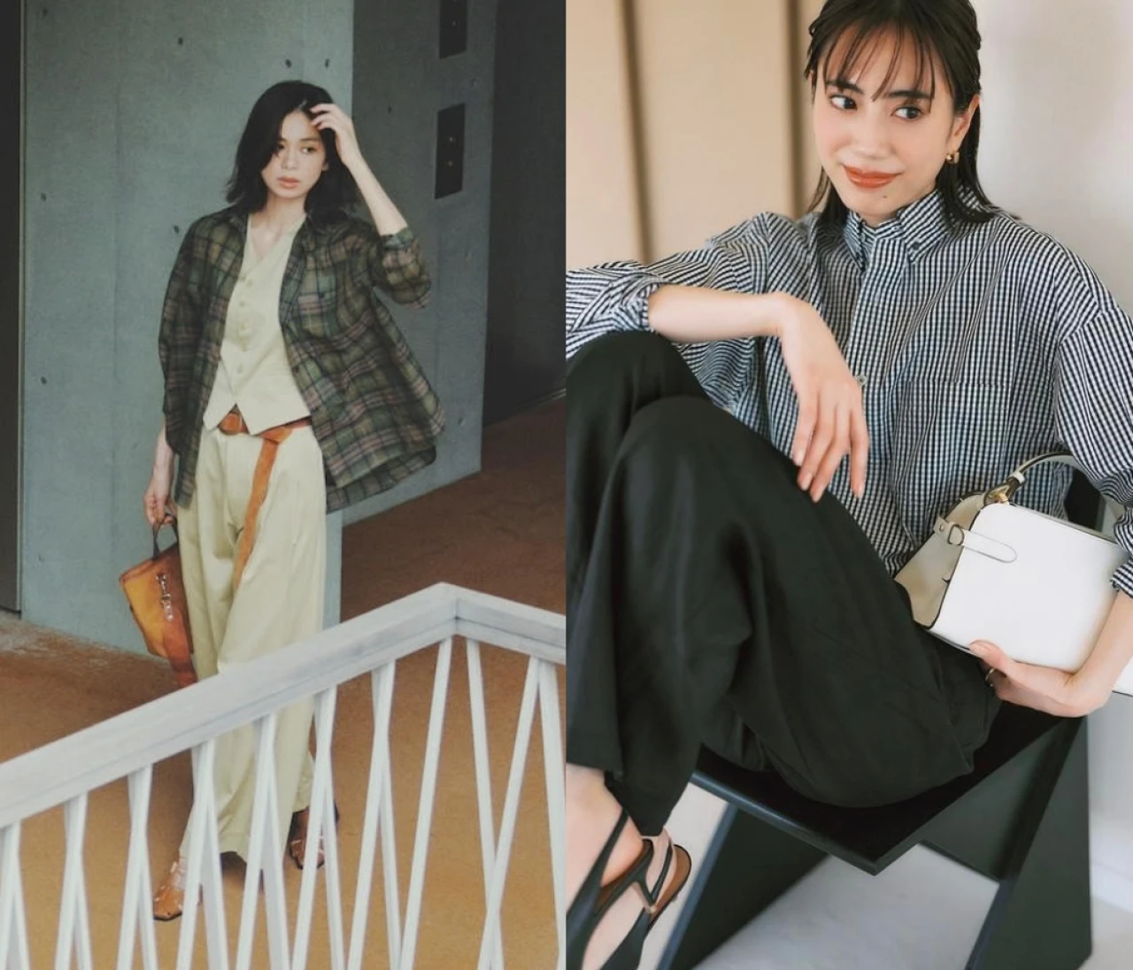 【2026年】秋のトレンド「チェックシャツ コーデ」7選。大人女子に似合う、上品チェック柄で今の季節感を楽しんで。