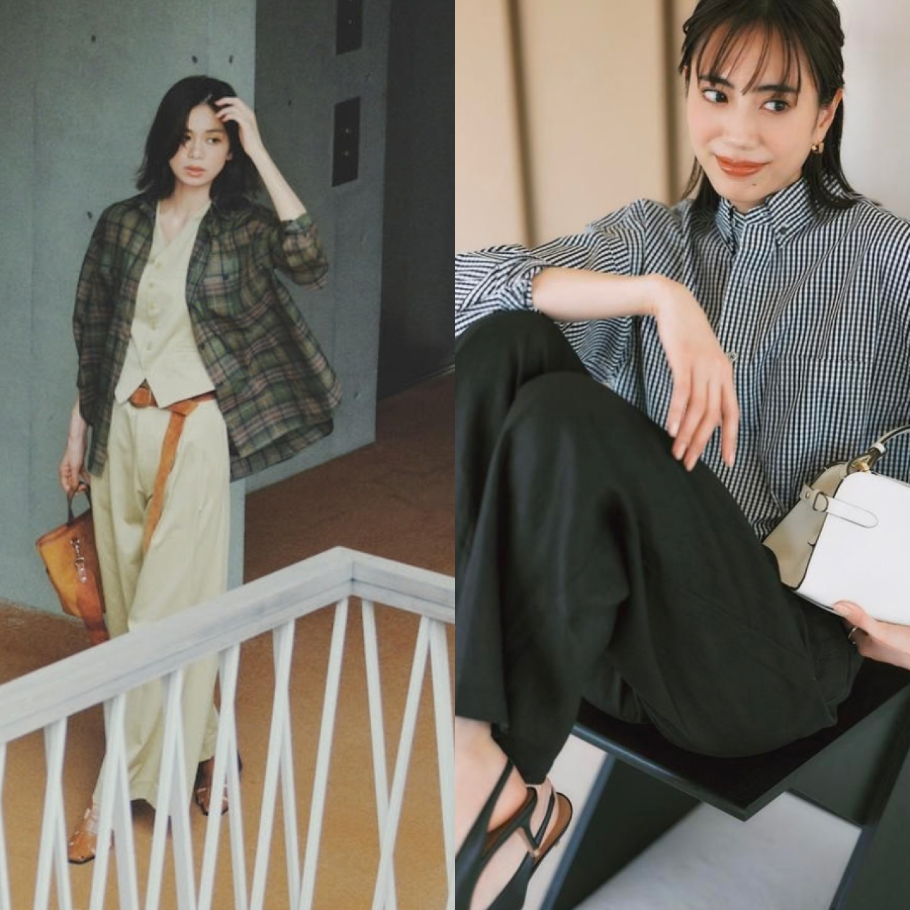 【2026年】秋のトレンド「チェックシャツ コーデ」7選。大人女子に似合う、上品チェック柄で今の季節感を楽しんで。