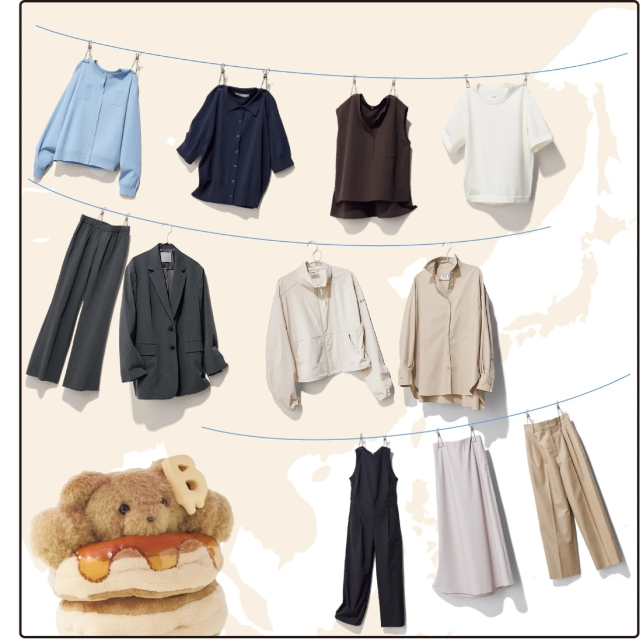 不安定な気候をのりこえる!【きれいめ「テック服」ワードローブ11選】お仕事シーンに役立つ機能派アイテム