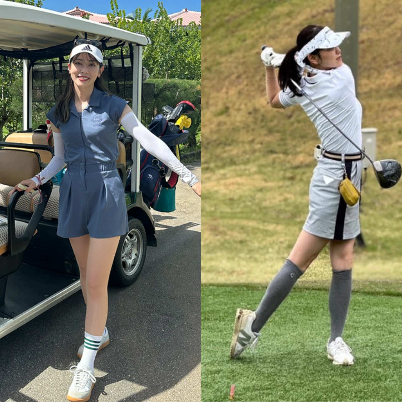 【ゴルフシーズン到来】 大人可愛いゴルフコーデ9選！　スーパーバイラーズのおしゃれラウンドコーデが参考になる！