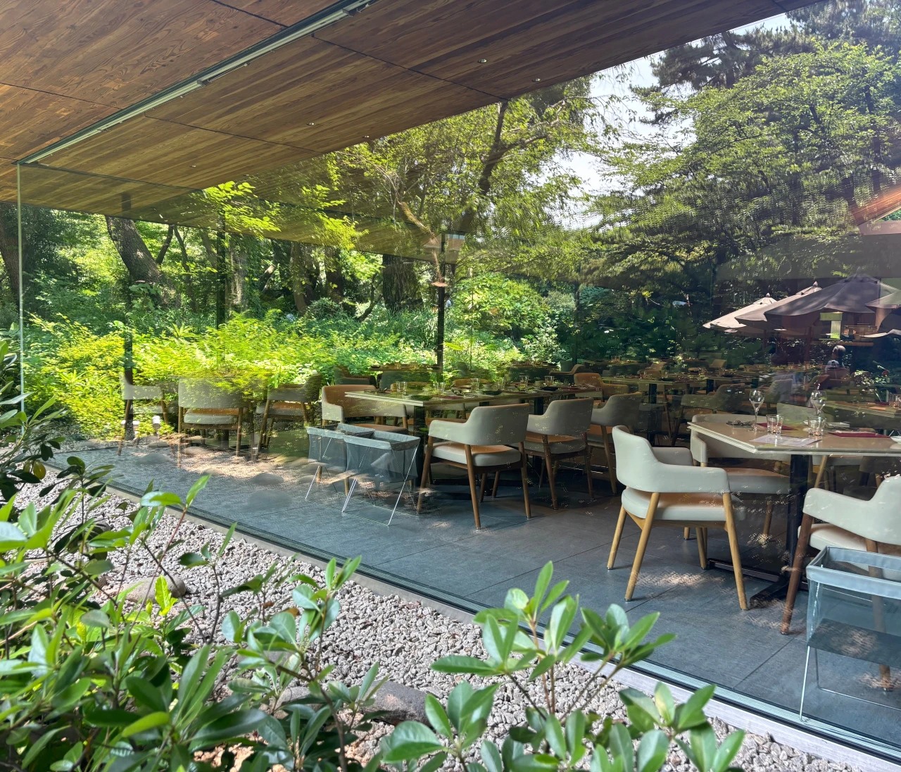 まるで軽井沢！都心の緑あふれるガーデンレストラン【TEIEN Restaurant comodo】