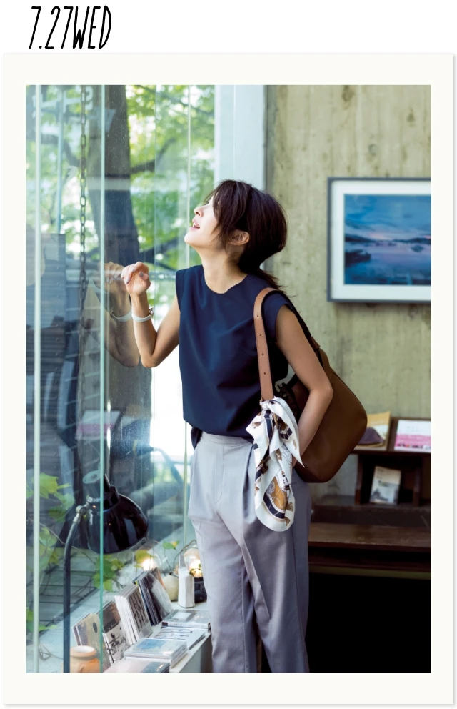 気になる二の腕&ヒップをカバー。立体アイテムで夏の着やせコーデを!