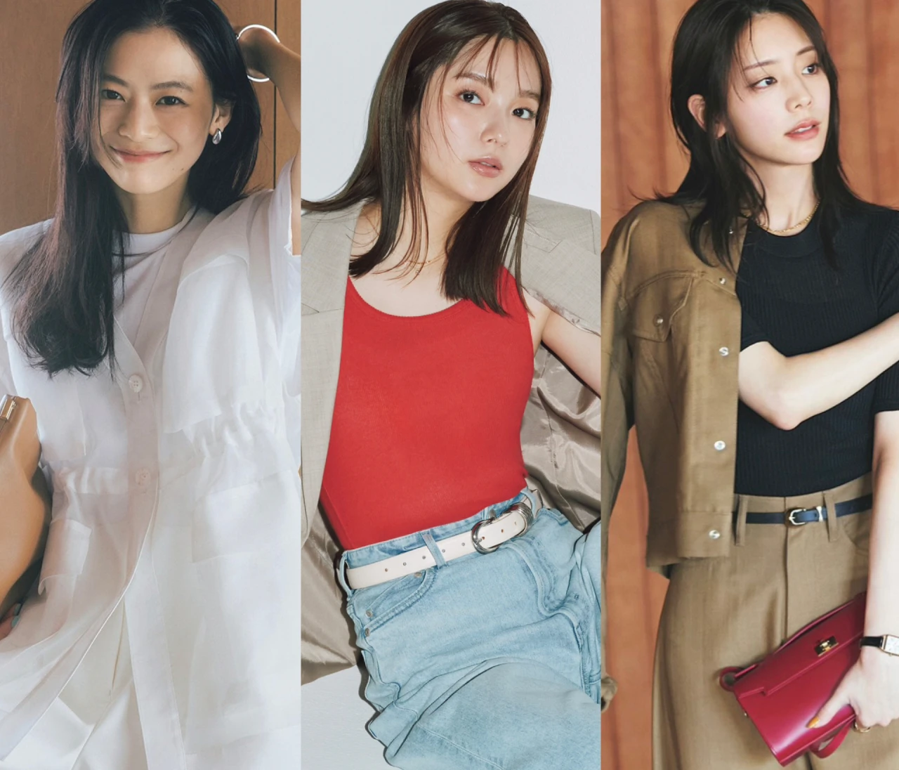 今っぽさも女らしさも満点な初夏の着こなし7選【BAILAの1週間コーデまとめ】
