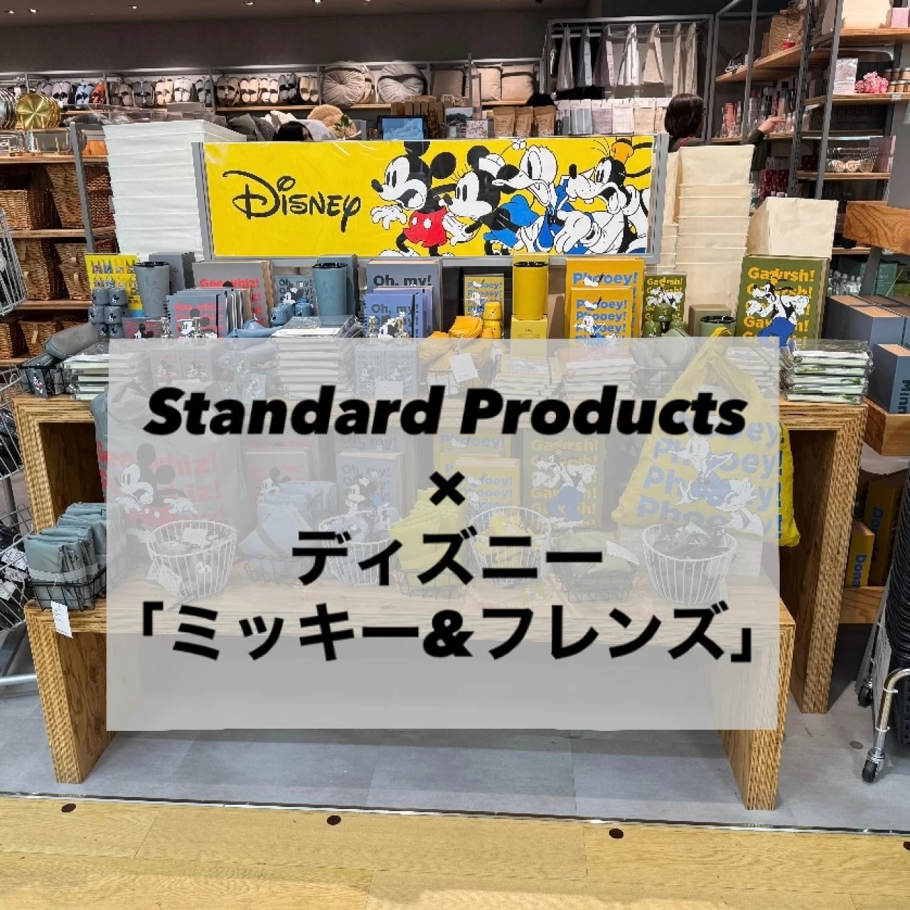 【ディズニー×スタンダードプロダクツ】かわいすぎるのに超便利!ミッキーのコンパクトエコバッグを徹底レポ