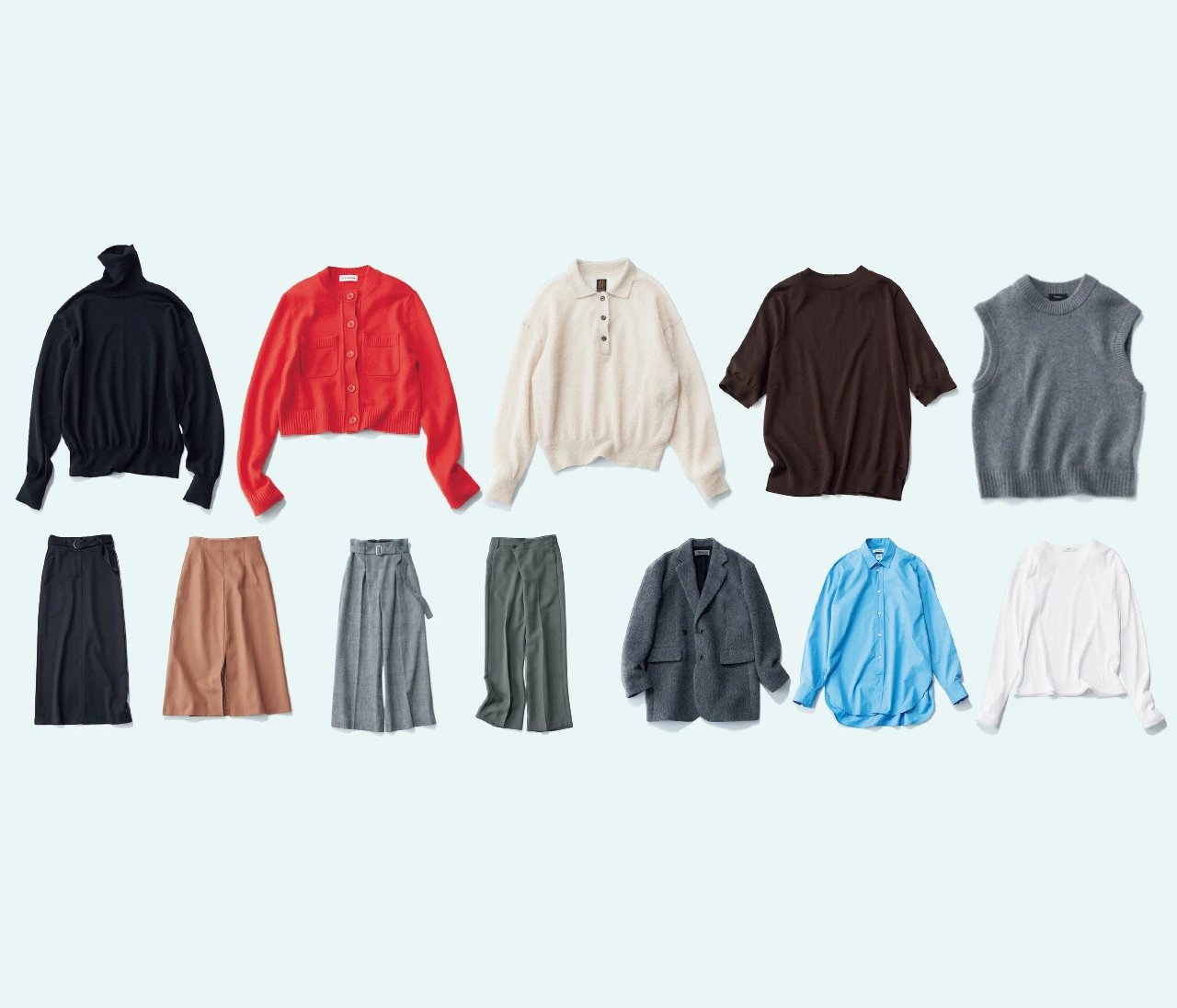 【2025年秋冬通勤ワードローブ12着】冬こそ使える「涼しいニット」で寒い⇔暑いをスマートに乗りきろう