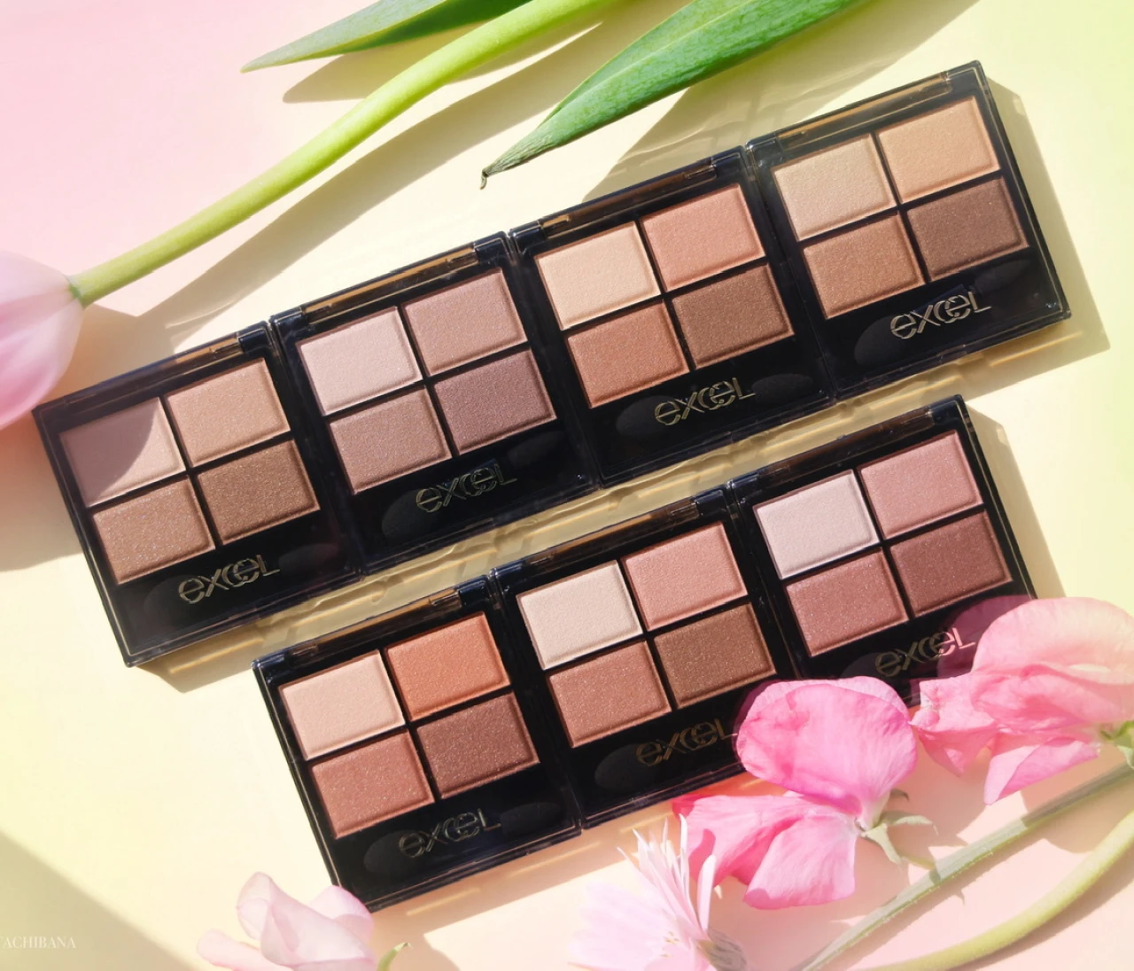 【全色】『エクセル』新作アイシャドウ「スキニーリッチシャドウ N」をコスメマニア美容家・立花ゆうりが全部お試し！
