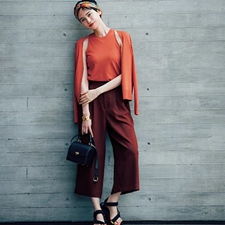 雨の日も履ける!【高機能ワイドパンツ】で快適さわやか通勤♪