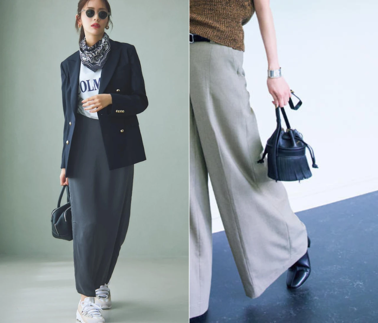 【秋のミニバッグコーデ6選】大人女子のお出かけには”ミニ”がぴったり！