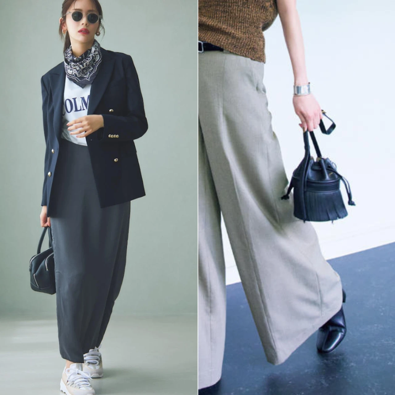 【秋のミニバッグコーデ6選】大人女子のお出かけには”ミニ”がぴったり！