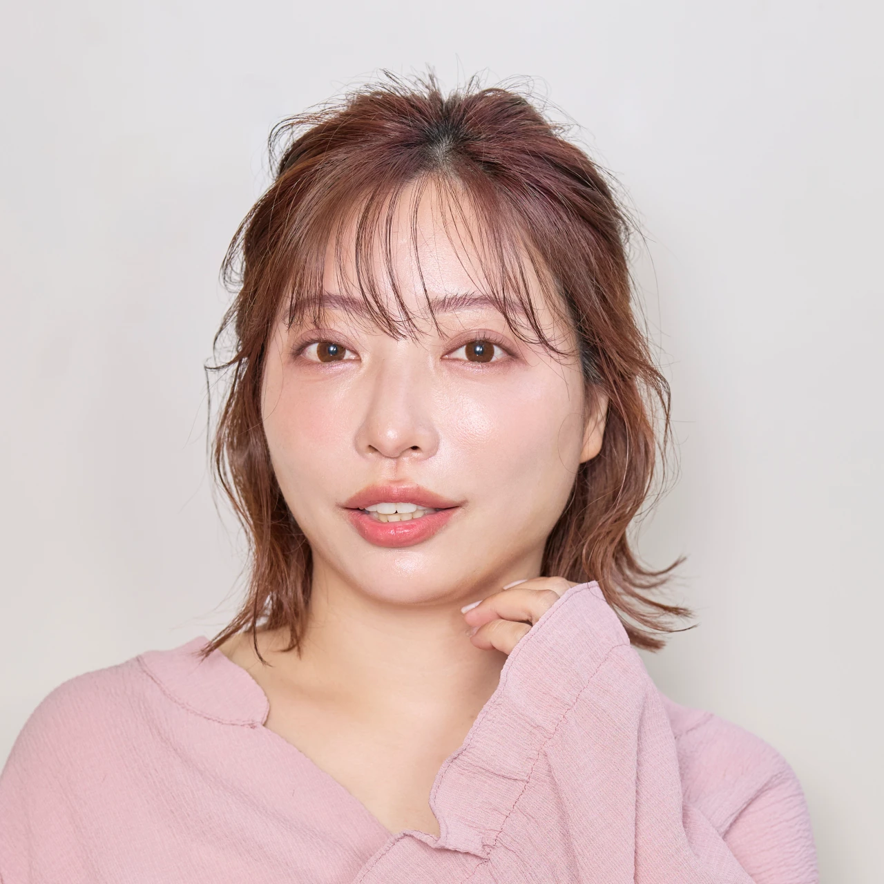 【2026年夏のうねり対策ヘアアレンジ】ラフ感が可愛い！ カチモリ風ハーフアップ