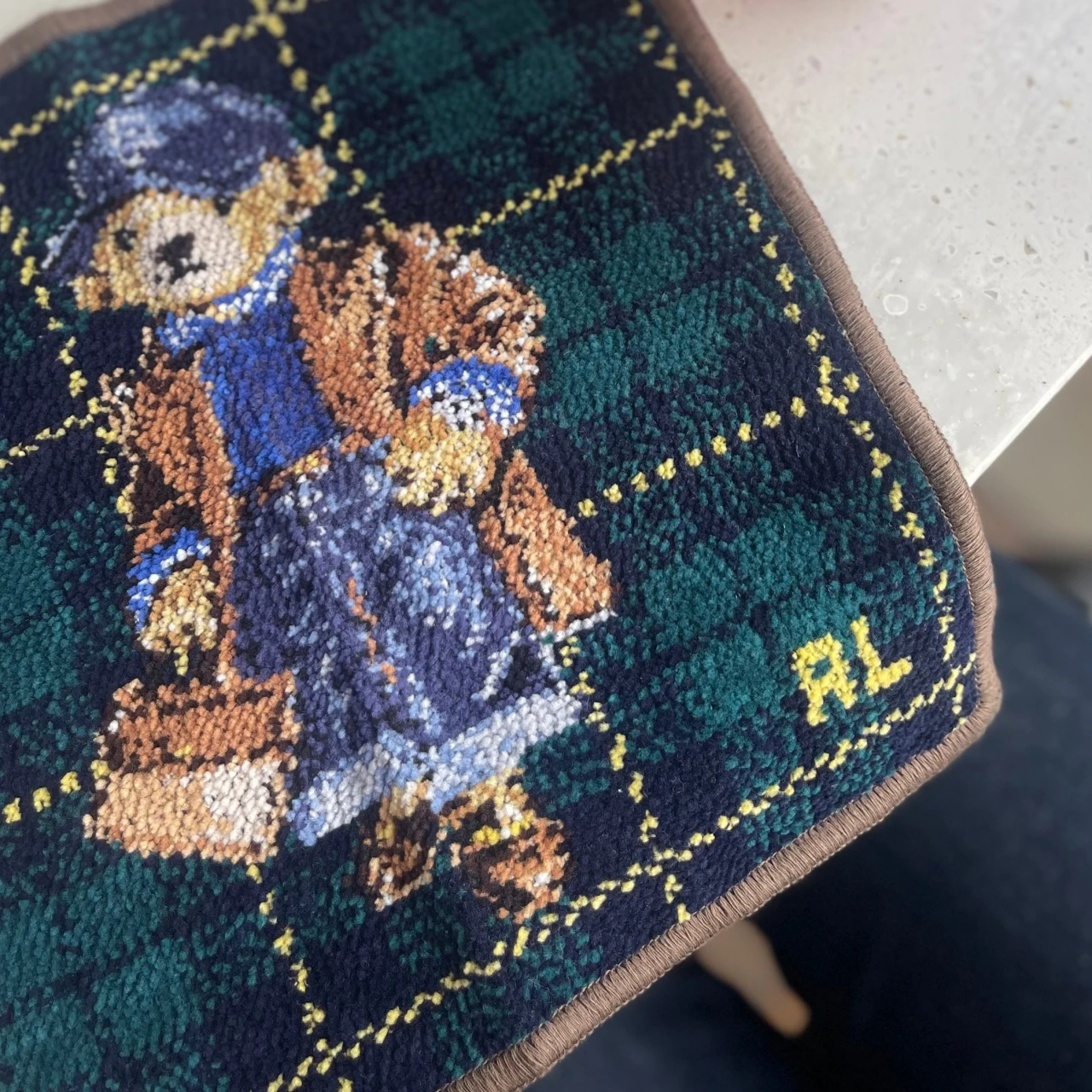 【ラルフローレン】ポロベアのハンカチが可愛すぎる♡