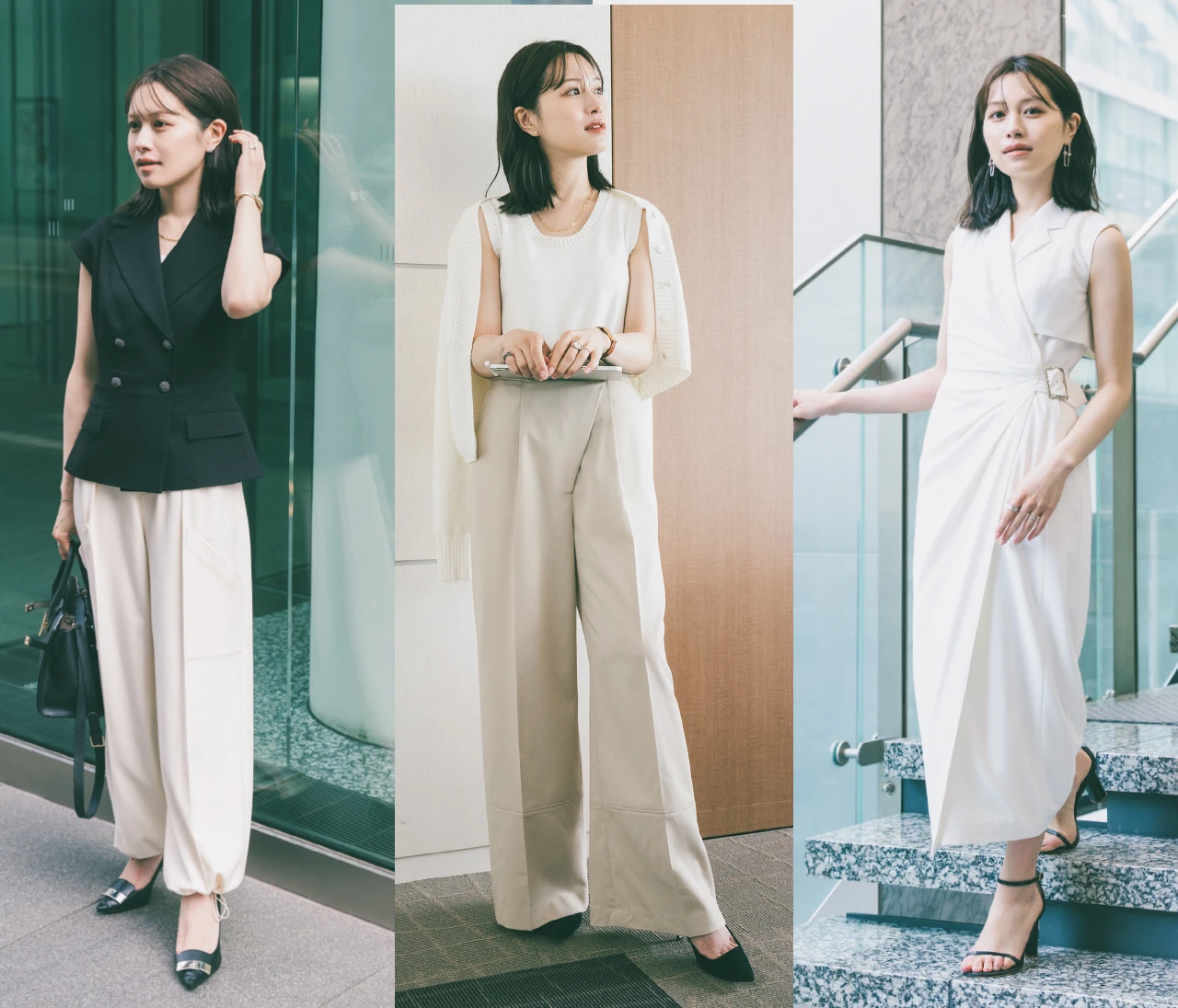 【かっこいい人の登壇服】ブランドディレクター楫真梨子さんのシーン別着こなし3選