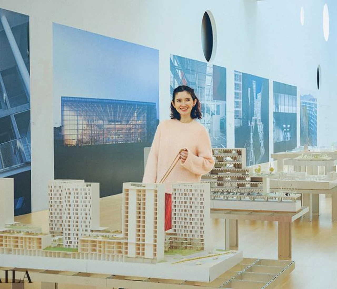 市川紗椰がナビ！横須賀美術館「山本理顕展—コミュニティーと建築—」（写真）