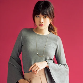 【大ヒット♥︎ 袖コンブラウス】アラサーの痛くない着こなしお作法3