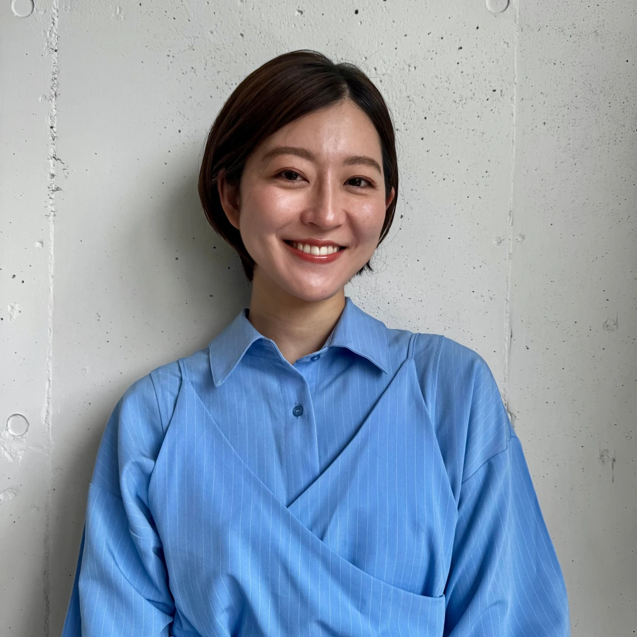 【ショートボブ・30代~40代大人の髪型】涼しい髪型!すっきり耳かけショートボブ