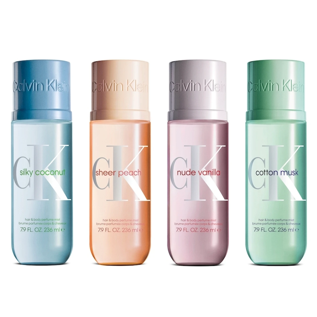 【Calvin Klein（カルバン クライン）】“今この瞬間”の気分を表現する4つの香りのパフュームミストが誕生