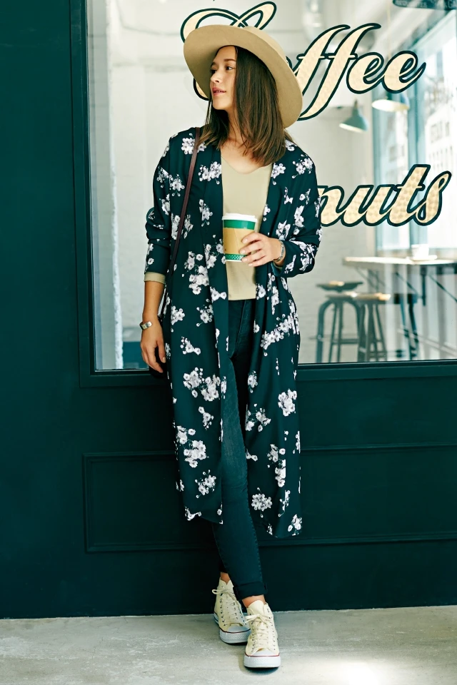 【エディター&ライターに大ヒット中♥︎】着流しガウンのススメ