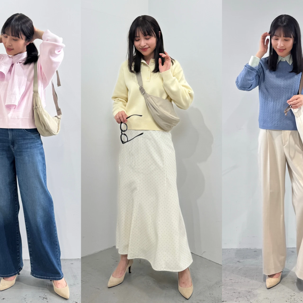 【全型レポ】ユニクロ2026春の新作ニットが可愛すぎた！