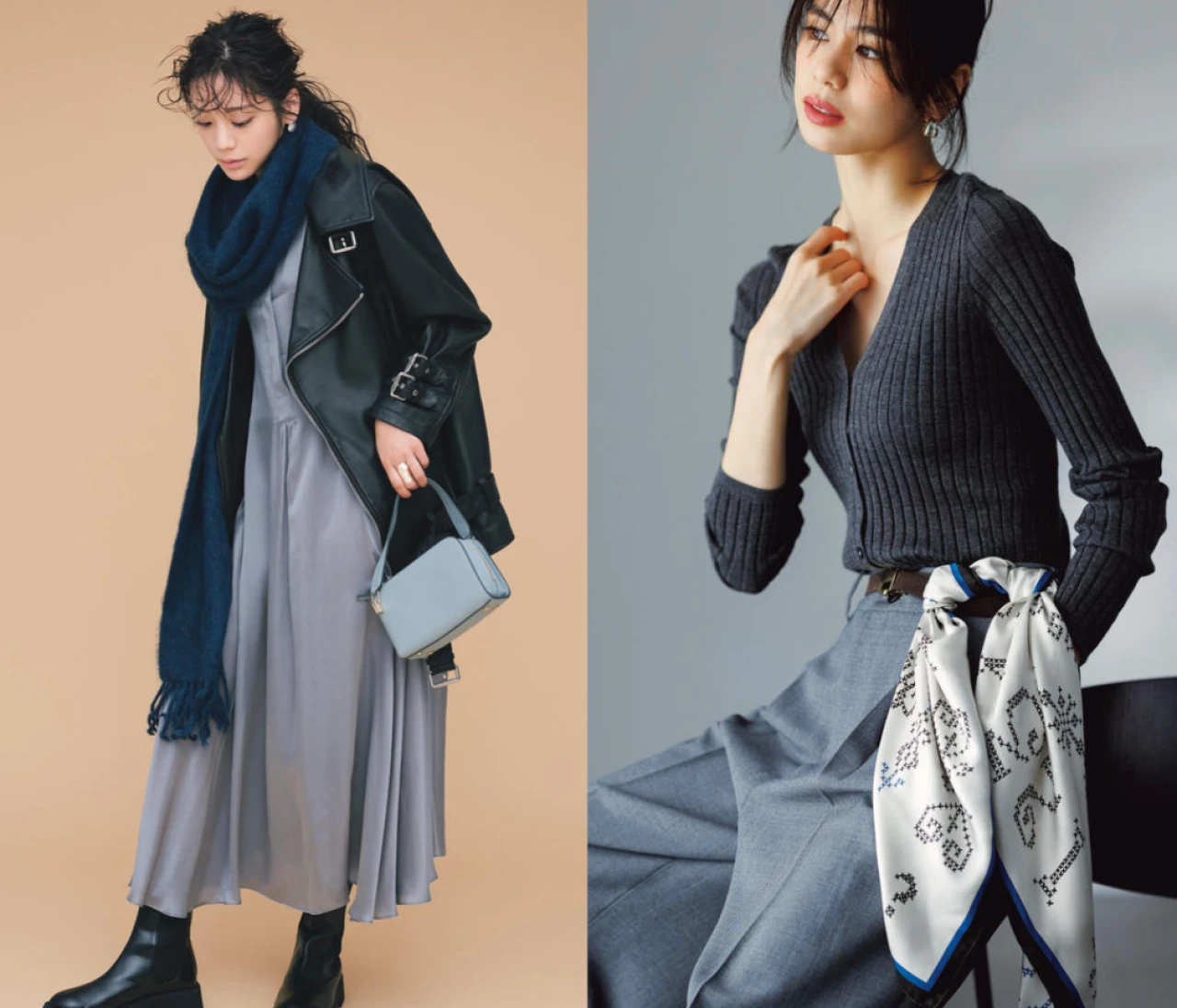 定番グレーをどう着こなす？大人女子グレーコーデ19選！ トップス、ボトムス、全身…グレーを味方に秋冬の着こなしを楽しんで。