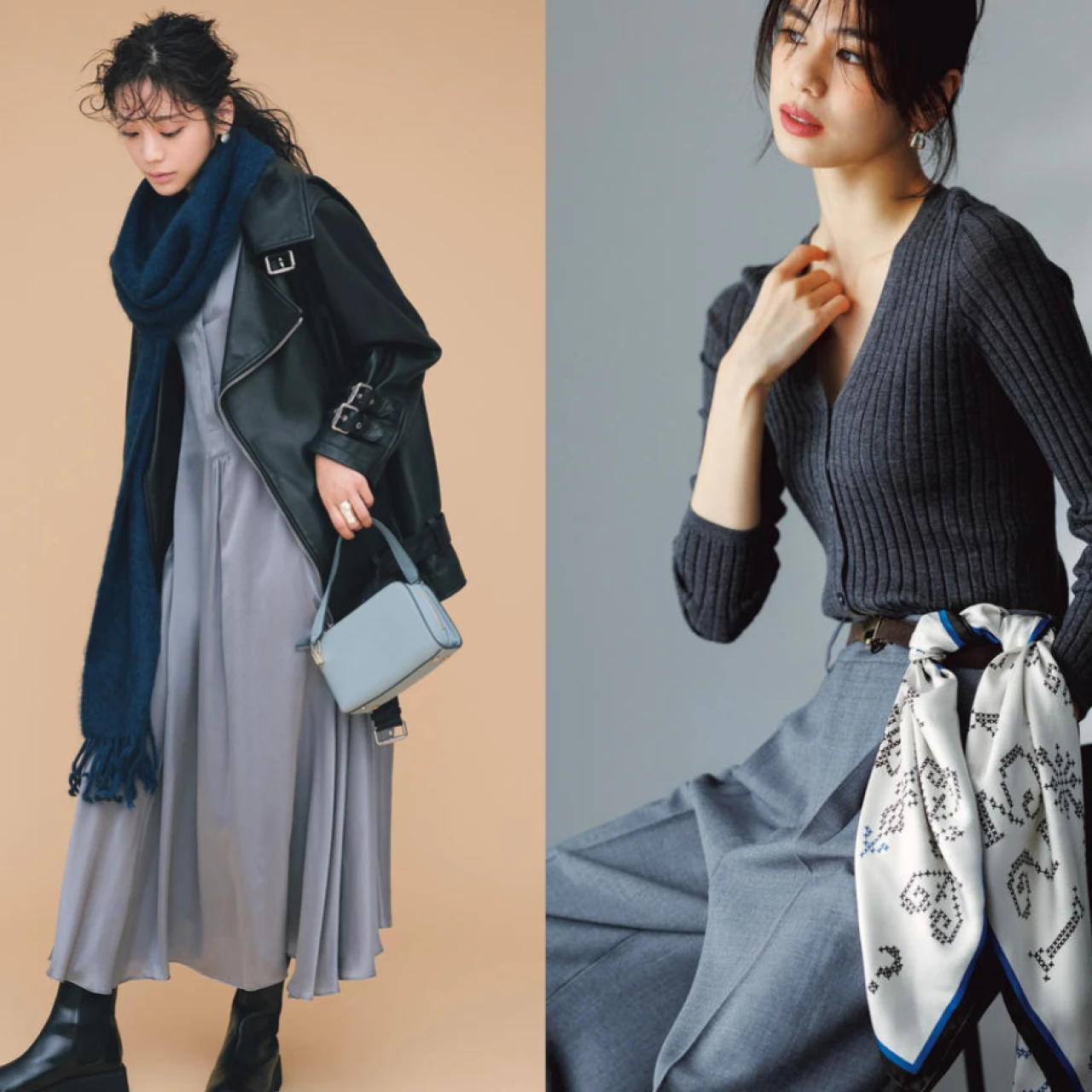 定番グレーをどう着こなす?大人女子グレーコーデ19選! トップス、ボトムス、全身…グレーを味方に秋冬の着こなしを楽しんで。