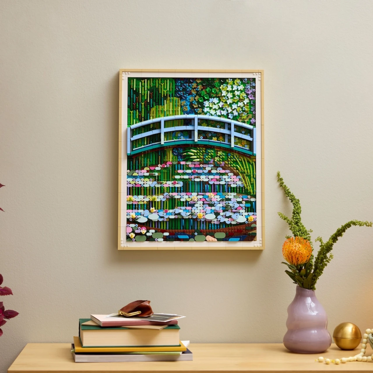 【レゴ（R）ブロック】モネの名画がインテリアに。つくる時間まで楽しめる大人のアート