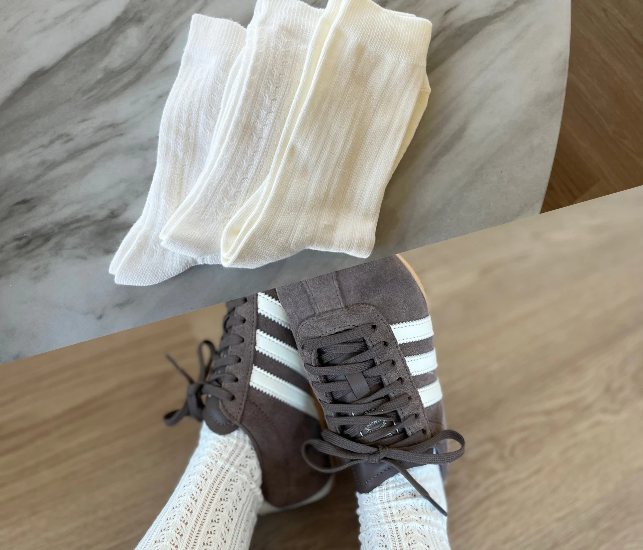 【UNIQLO新作】甘さアップ！春に履きたい白ソックスを更新