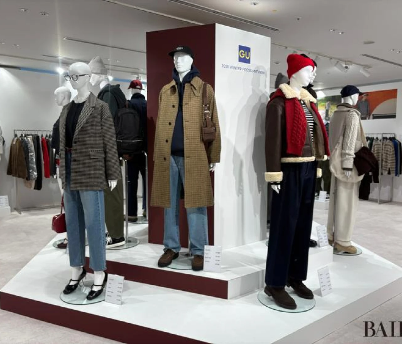 【GU】秋冬展示会でイマドキアイテムを徹底試着レポ！（写真）