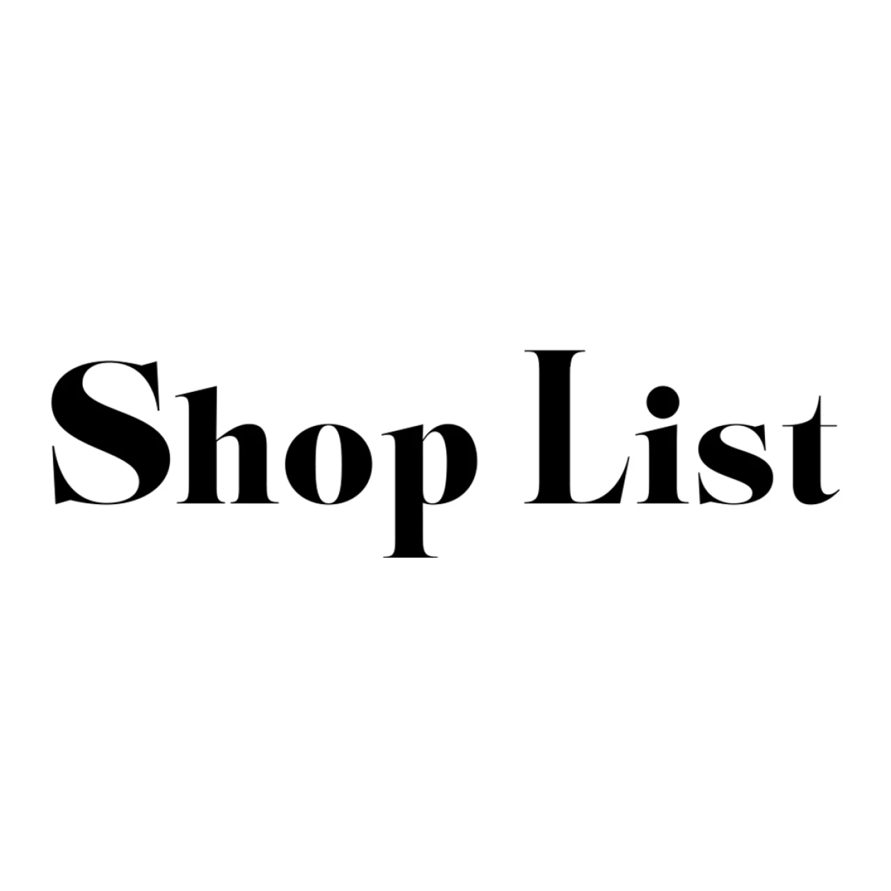 2026年10月号 Shop List