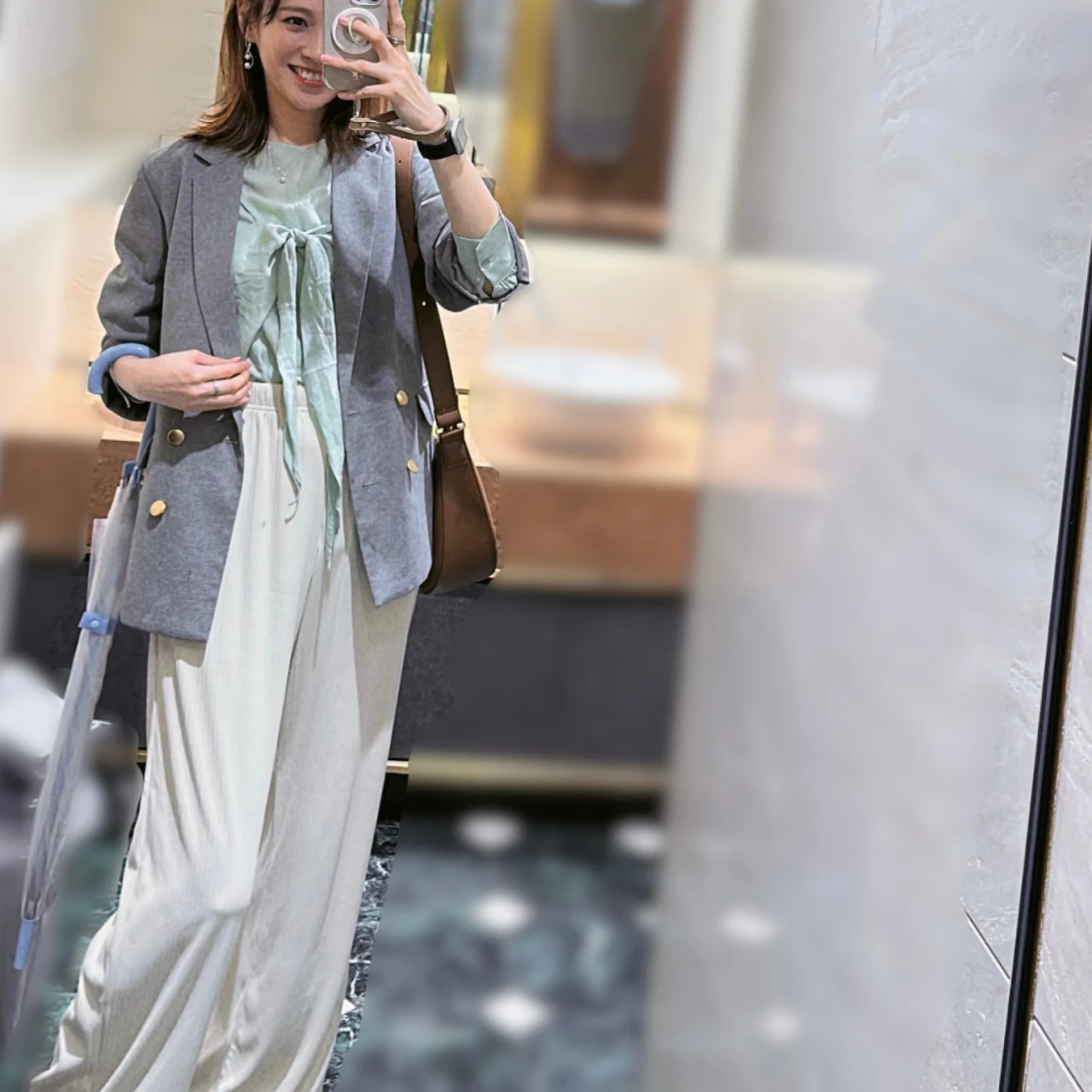 【ジーユー】これは買い！リブプルオンパンツが超快適でスタイルアップも！丈長めがあるから高身長さんOK！