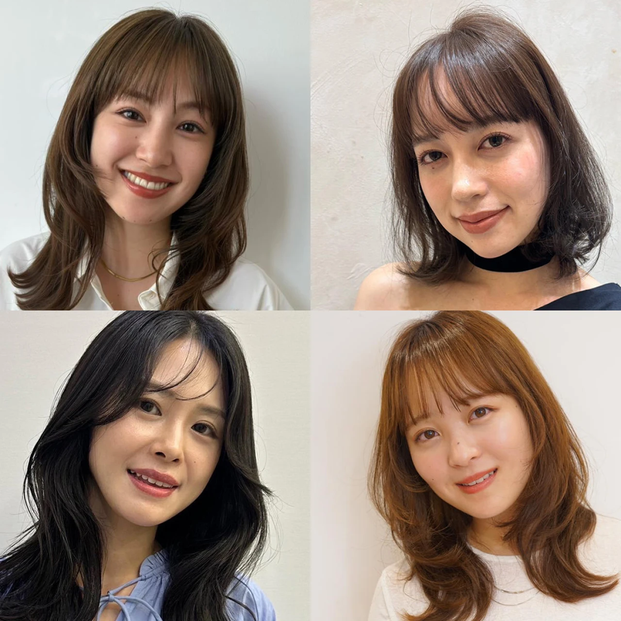 【2026年】大人女子「前髪あり ミディアム」20選。ワンレングスもレイヤーカットもバリエーション豊富に個性を出せる外せない大人ヘアをまとめ。