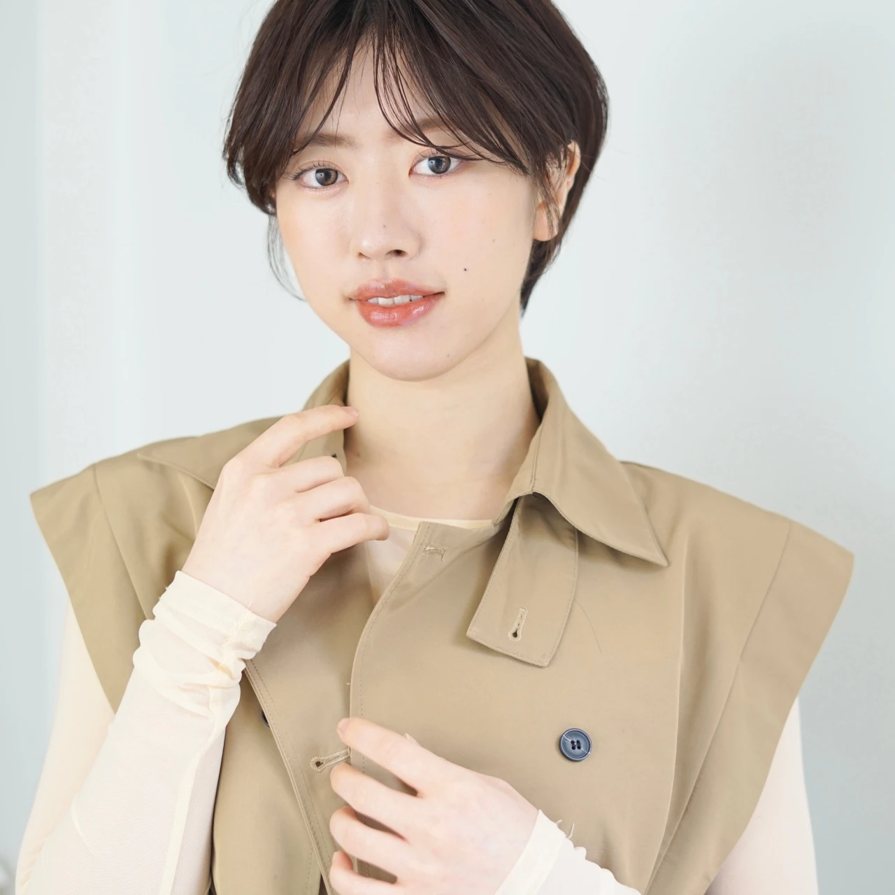 【ショート・30代～40代大人の髪型】初夏の軽やか好感度へア①爽やかショート