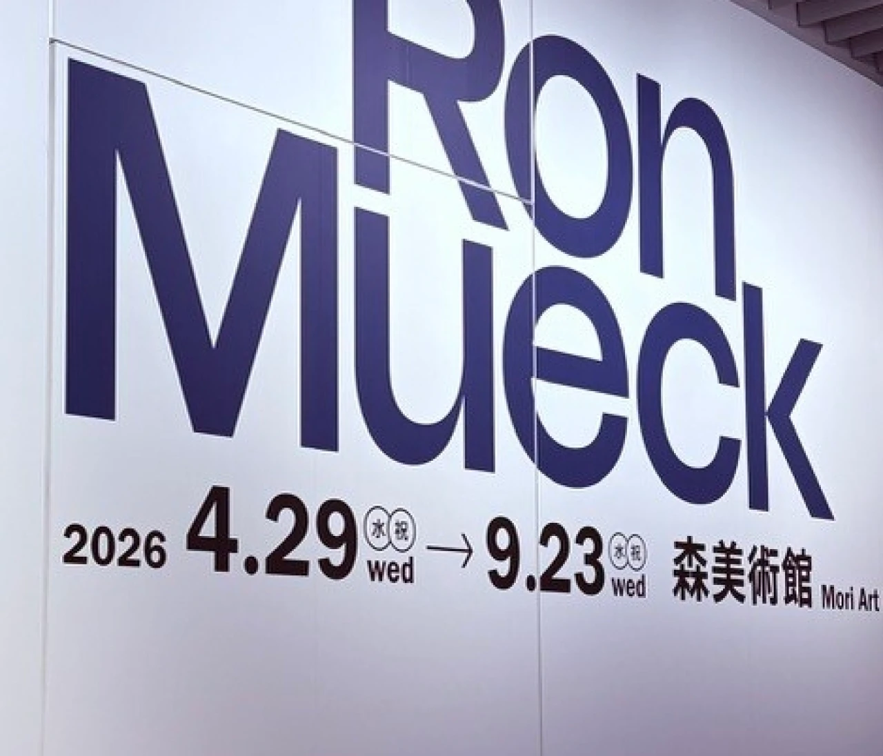  森美術館🤍ロン・ミュエク展｜モダンアートをたしなんでみる